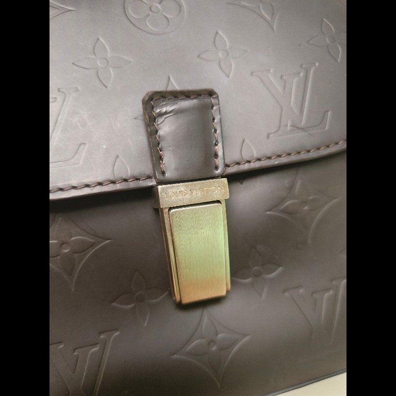 ㊣✨Louis Vuitton✨(附防塵袋)路易威登 LV 可可色 壓紋 老花 壓釦 相機包 肩背包/二手精品/二手包/保證正品🌳二手樹屋🌳-16