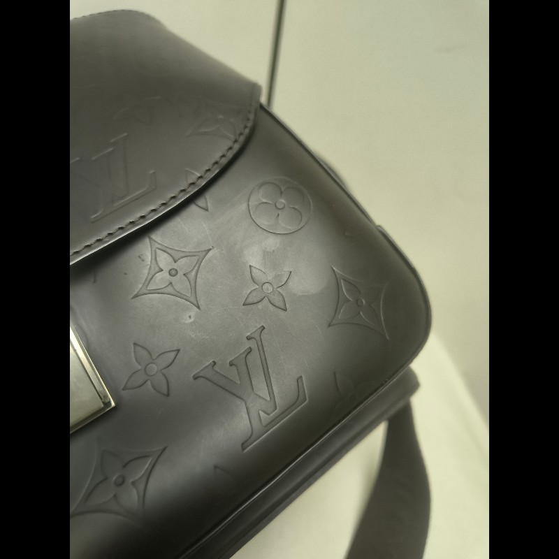 ㊣✨Louis Vuitton✨(附防塵袋)路易威登 LV 可可色 壓紋 老花 壓釦 相機包 肩背包/二手精品/二手包/保證正品🌳二手樹屋🌳-21