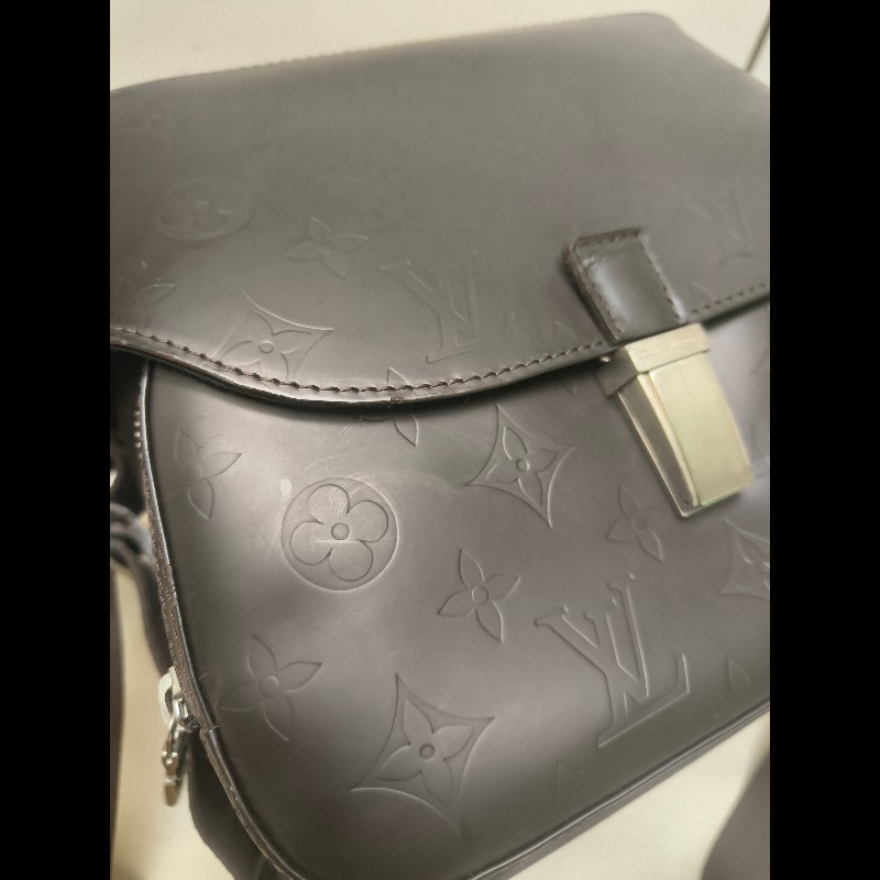 ㊣✨Louis Vuitton✨(附防塵袋)路易威登 LV 可可色 壓紋 老花 壓釦 相機包 肩背包/二手精品/二手包/保證正品🌳二手樹屋🌳-22