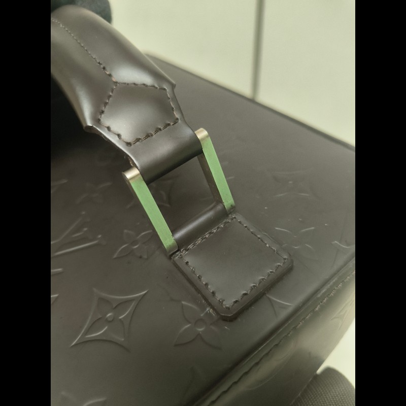 ㊣✨Louis Vuitton✨(附防塵袋)路易威登 LV 可可色 壓紋 老花 壓釦 相機包 肩背包/二手精品/二手包/保證正品🌳二手樹屋🌳-25