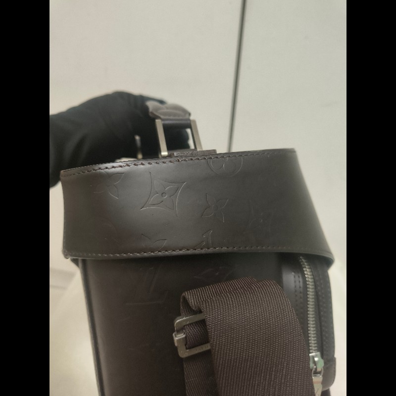 ㊣✨Louis Vuitton✨(附防塵袋)路易威登 LV 可可色 壓紋 老花 壓釦 相機包 肩背包/二手精品/二手包/保證正品🌳二手樹屋🌳-34
