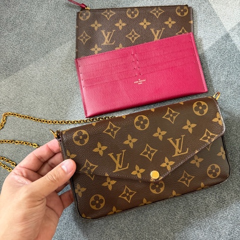 Lv三合一鏈條包（M61276）