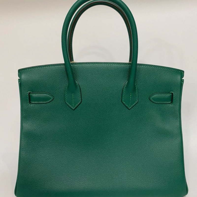 Hermes birkin 30 A刻 17年 ep 孔雀綠-1