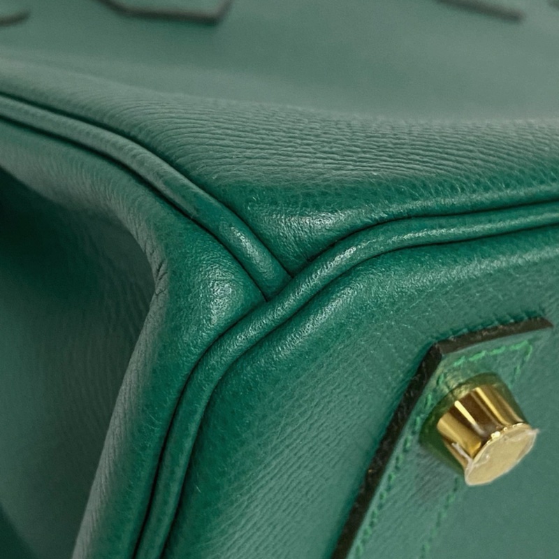 Hermes birkin 30 A刻 17年 ep 孔雀綠-6