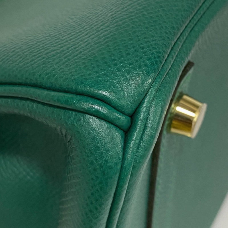 Hermes birkin 30 A刻 17年 ep 孔雀綠-7
