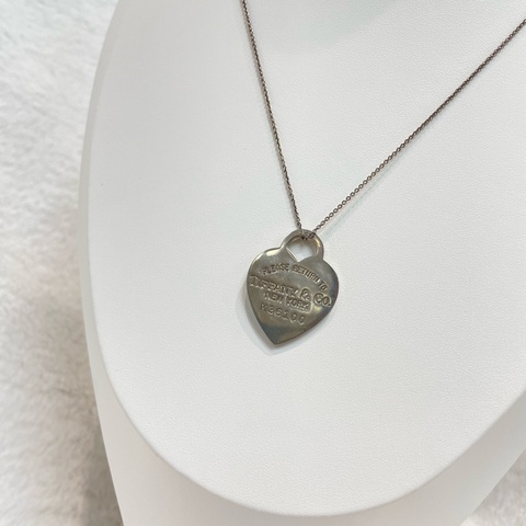 Tiffany & Co. 純銀愛心項鏈 I436