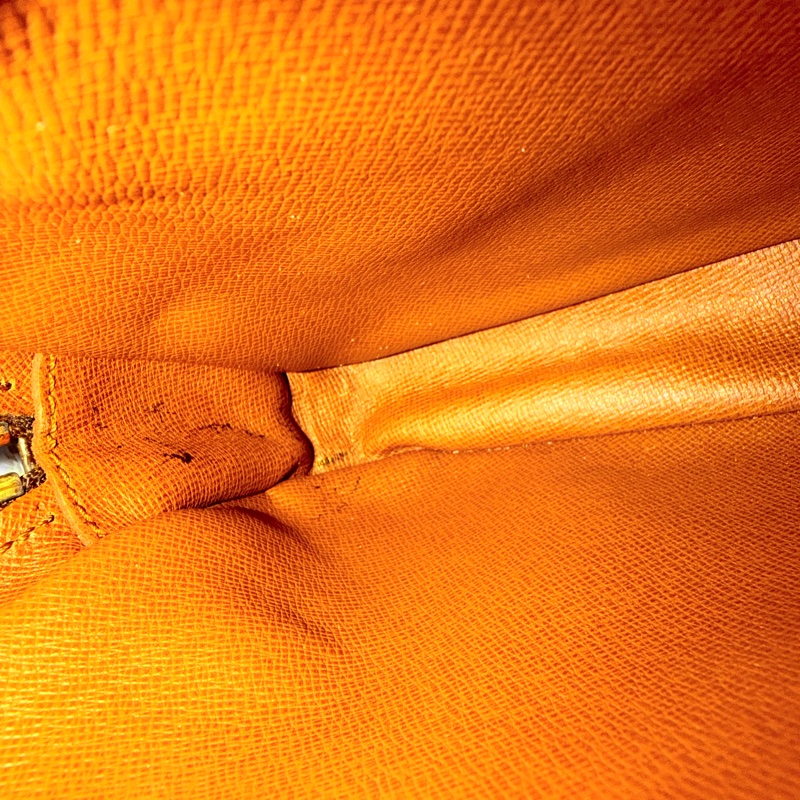 LV經典老花雙層相機包-32