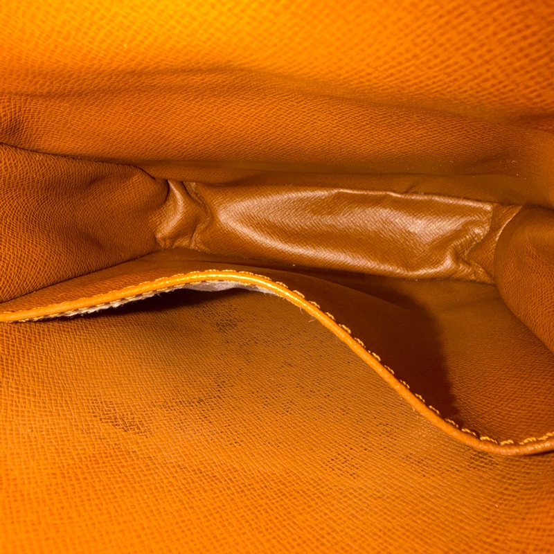 LV經典老花雙層相機包-33