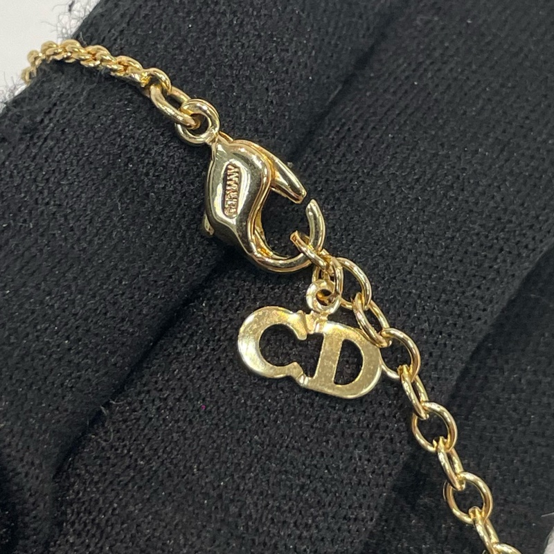Dior 中古皇冠水鑽項鏈 I067-8