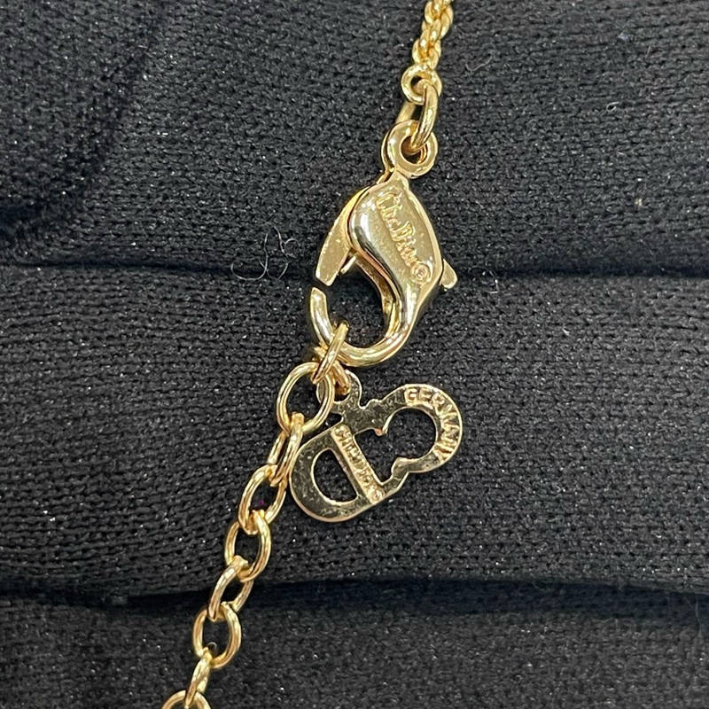 Dior 中古皇冠水鑽項鏈 I067-9