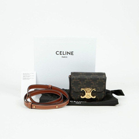 CELINE 10I512DQB Claude迷你肩斜背包
