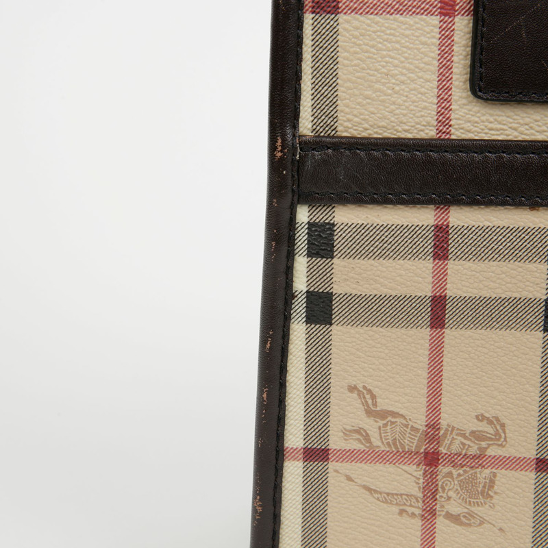 BURBERRY Nova 格紋手提包-2