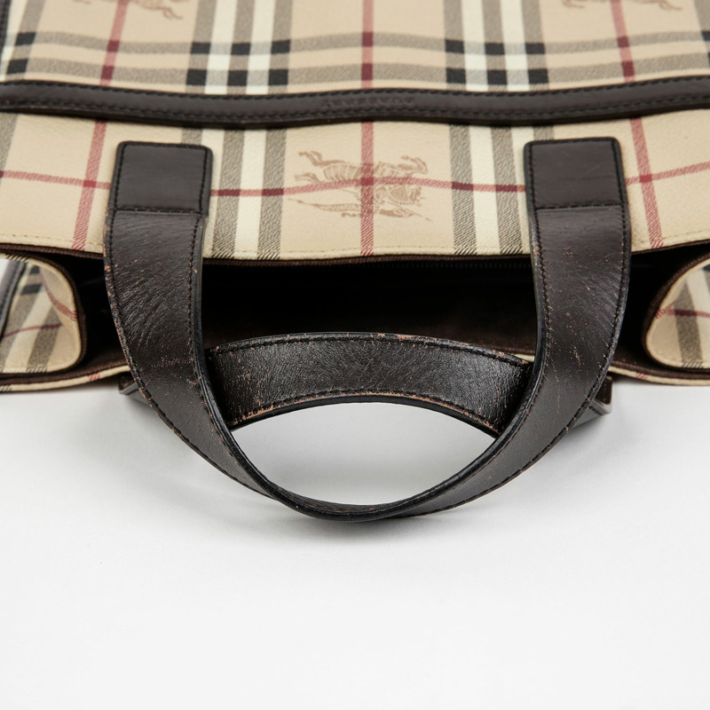 BURBERRY Nova 格紋手提包-19