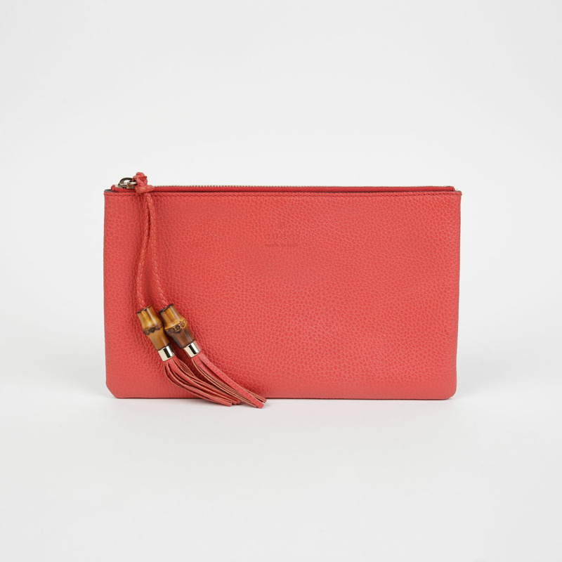 GUCCI 竹製流蘇收納袋 376854-1