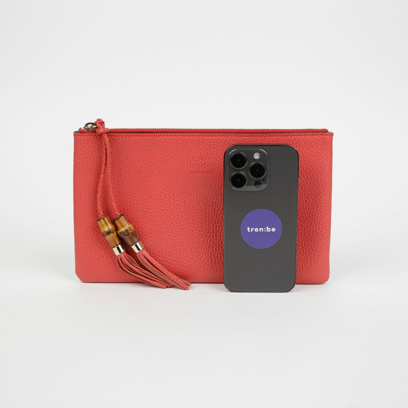 GUCCI 竹製流蘇收納袋 376854-8