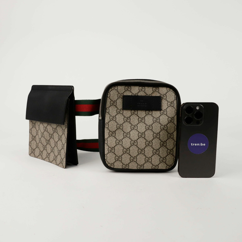 GUCCI 450956 GG Supreme 腰包-8