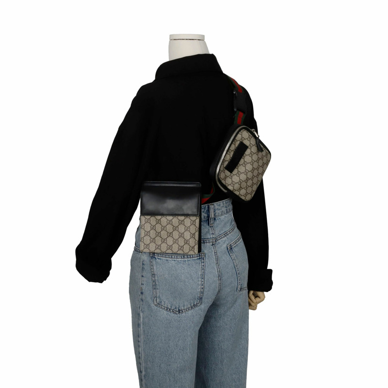 GUCCI 450956 GG Supreme 腰包-11