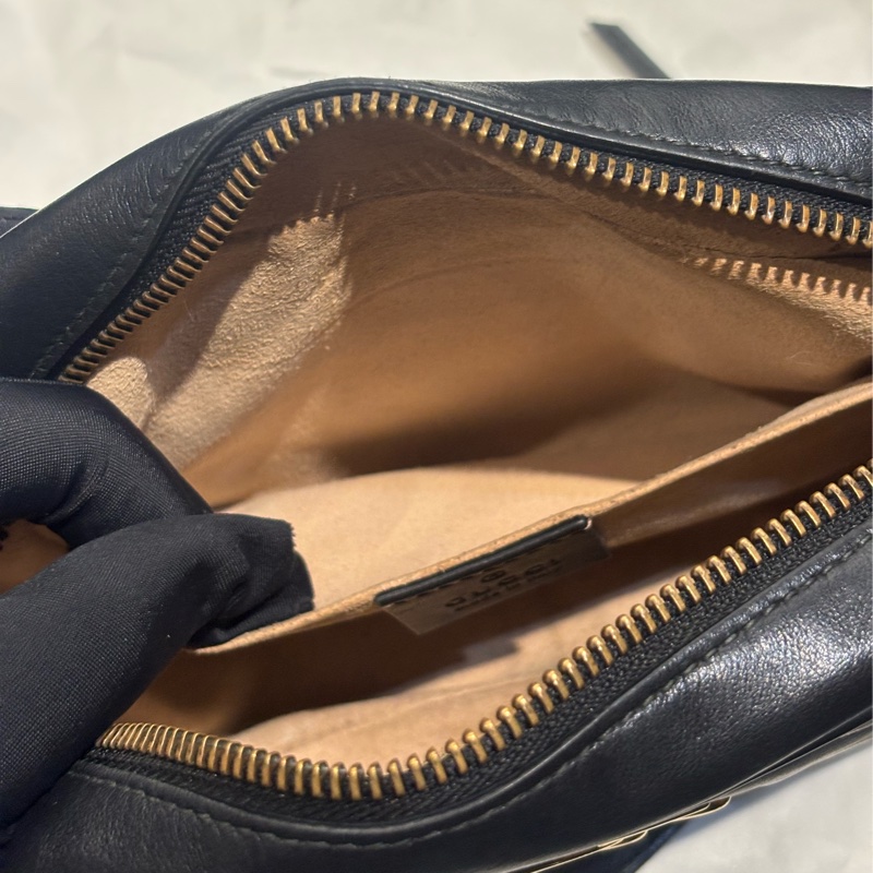 Gucci mini GG Marmont系列迷你相機包 馬夢18公分-18