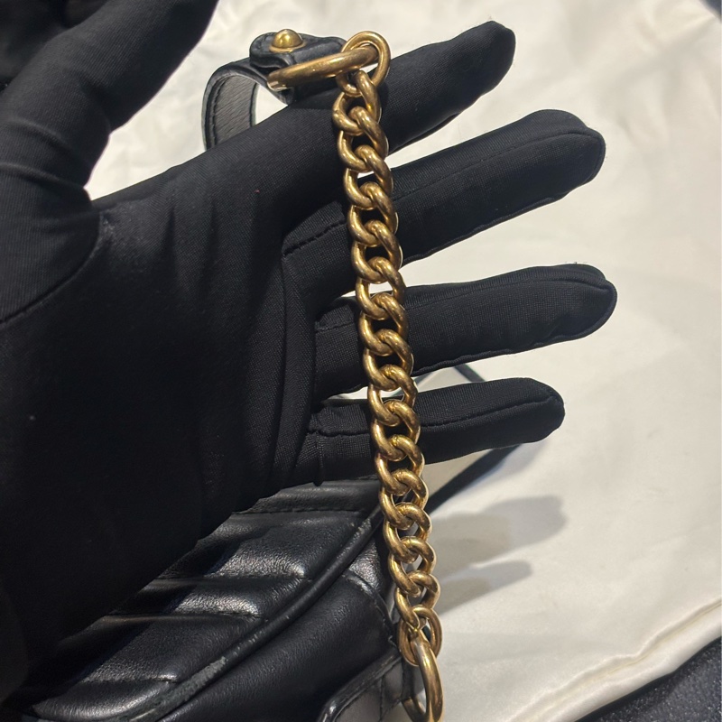 Gucci mini GG Marmont系列迷你相機包 馬夢18公分-24