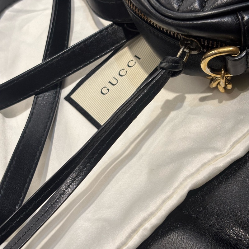 Gucci mini GG Marmont系列迷你相機包 馬夢18公分-27
