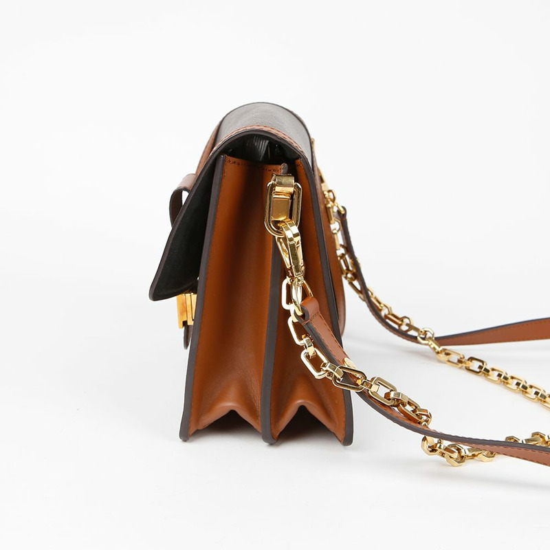 LOUIS VUITTON Dauphine MM Monogram 反面帆布肩背包-4