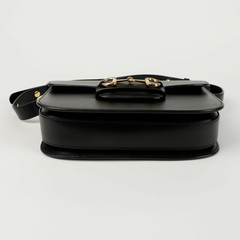 GUCCI Horsebit 1955 小號肩斜背包 602204-6