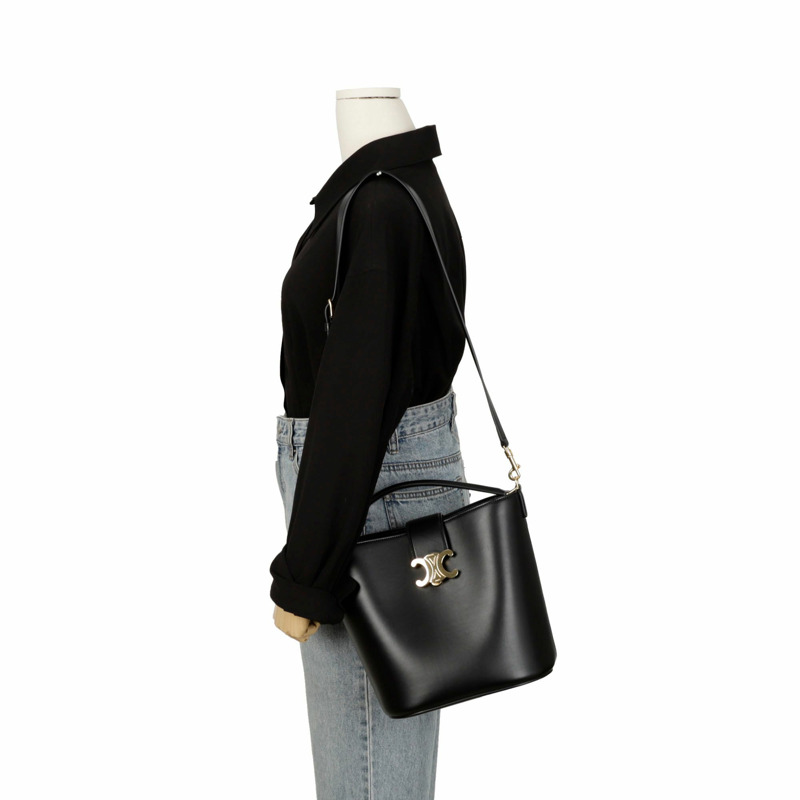 CELINE 116613FX9 Louise 中型手提單肩包-11