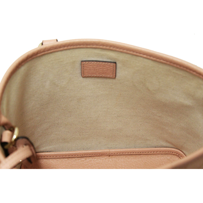 Gucci Pink And White GG Supreme Ophidia Small Tote Bag 811716-17