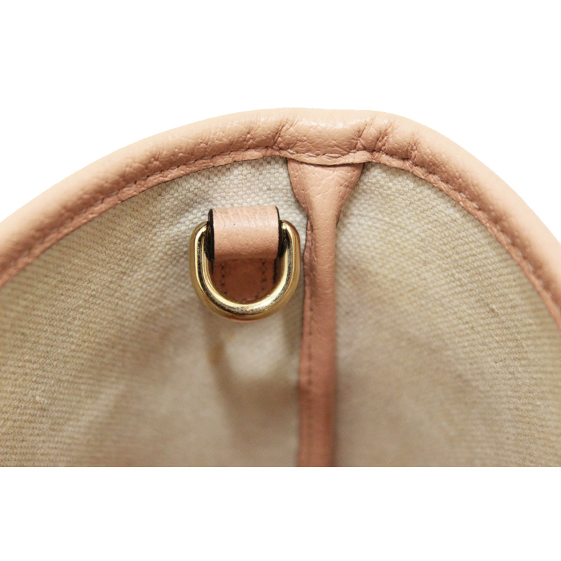 Gucci Pink And White GG Supreme Ophidia Small Tote Bag 811716-18