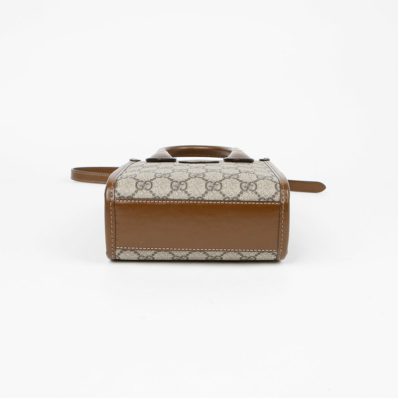 GUCCI 互扣式G迷你手提單肩包 671623-6