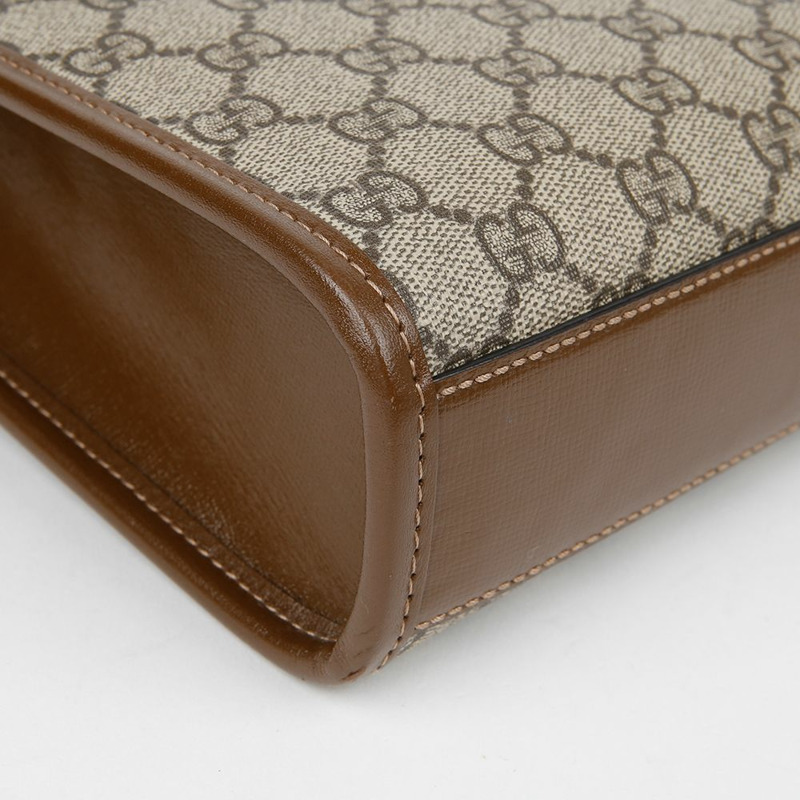 【包稅】GUCCI 互扣式G迷你手提單肩包 671623-8