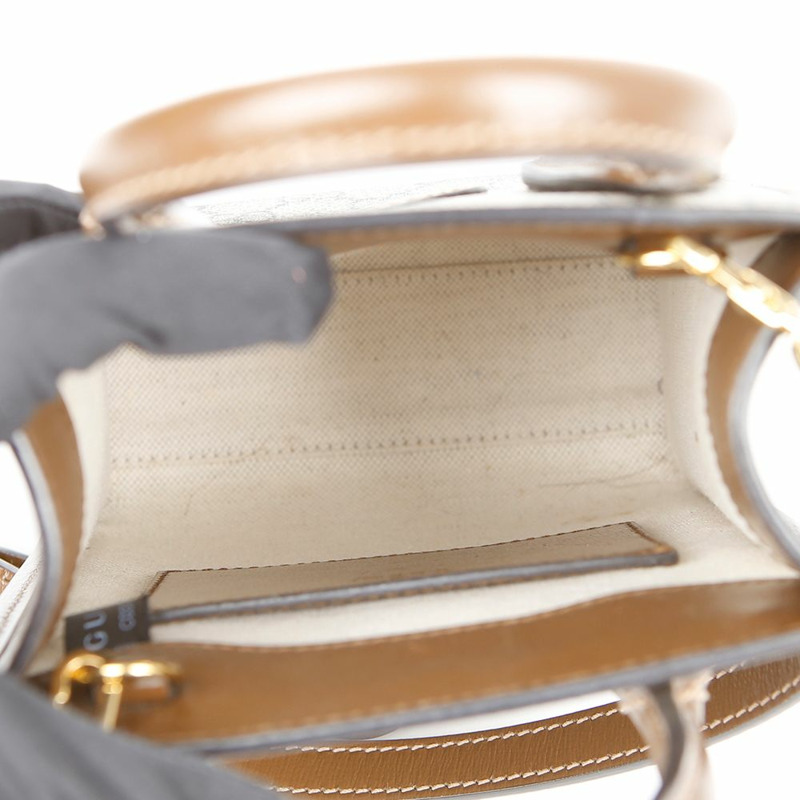 【包稅】GUCCI 互扣式G迷你手提單肩包 671623-10