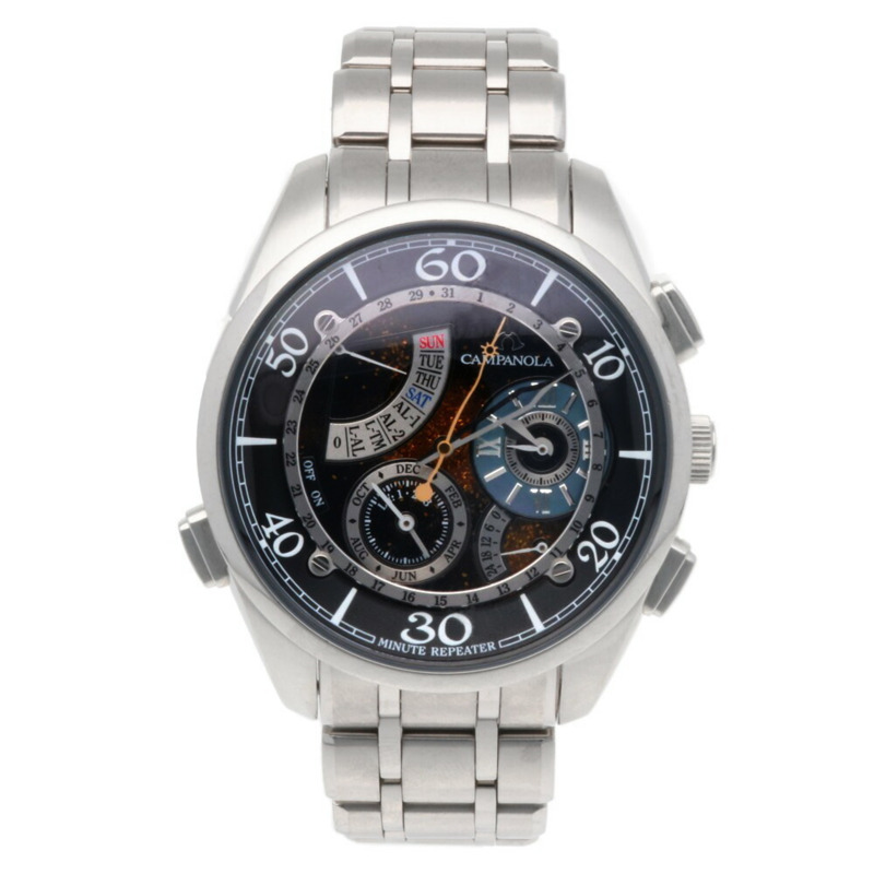 西鐵城 Campanola Seishun 男士三問報時腕錶,CITIZEN 不鏽鋼 CTR57-1171 石英機芯,翻新款-7