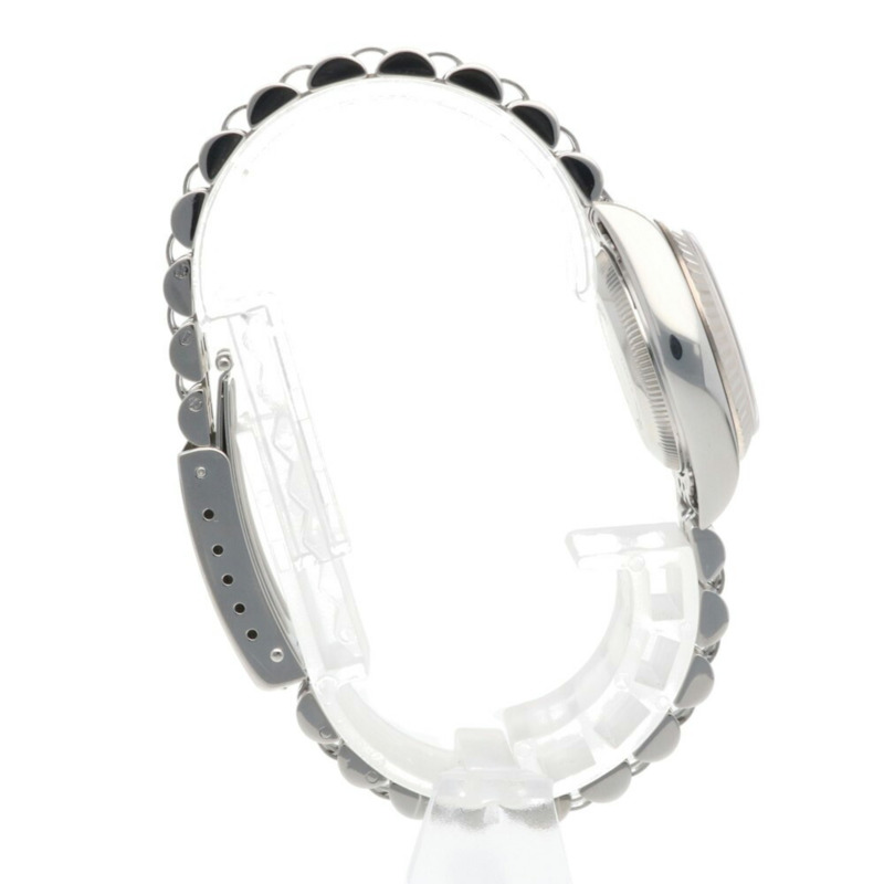 勞力士蠔式恆動日誌型腕錶,不鏽鋼材質,型號79174,自動上鍊,已翻新,F編號,女士款,羅馬數字時標-6