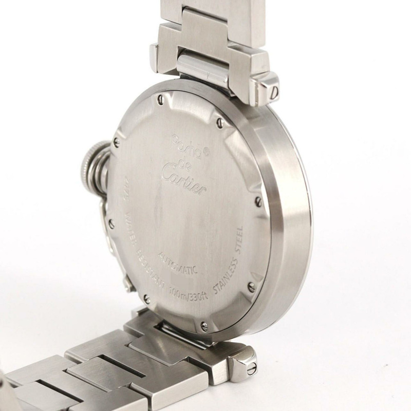 卡地亞 Pasha C Grande Date W31047M7 精鋼自動腕錶-7