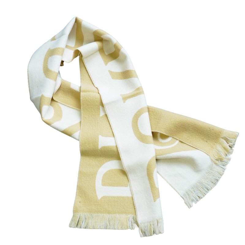 Burberry 品牌徽標字母logo羊毛圍巾(8109563-多色)-8