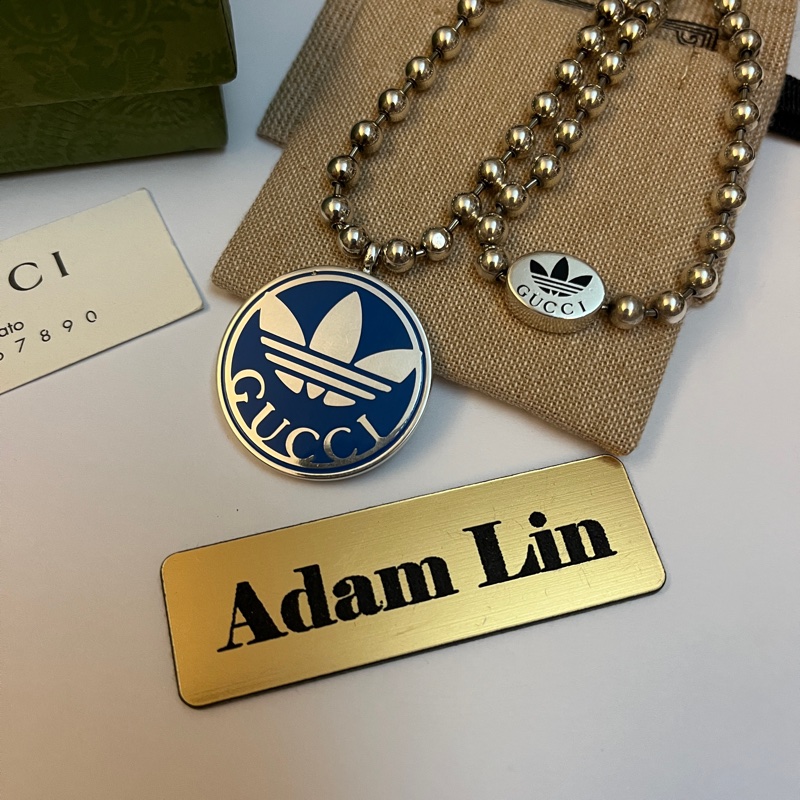 Gucci x  adidas 聯名項鍊(大款)-3