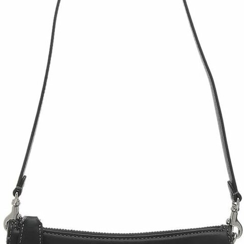 【Coach】專櫃經典款 Penn系列 光滑牛皮金屬轉扣閉合拉鍊單肩包/晚宴包