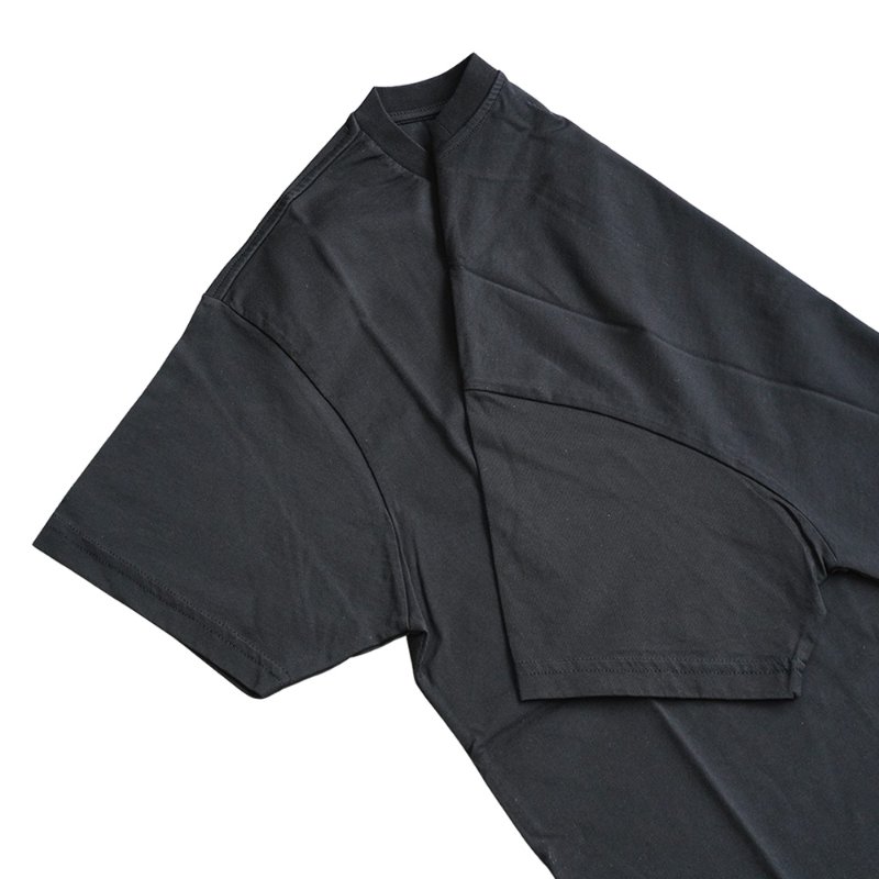 Vivienne Westwood 棉質彩色刺繡星球logo圓領男短T(黑)-5