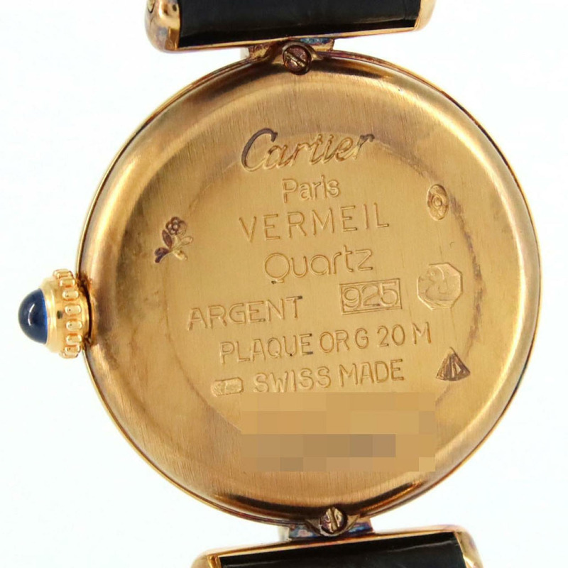 卡地亞 Must Coliesée SM GP 石英錶-7