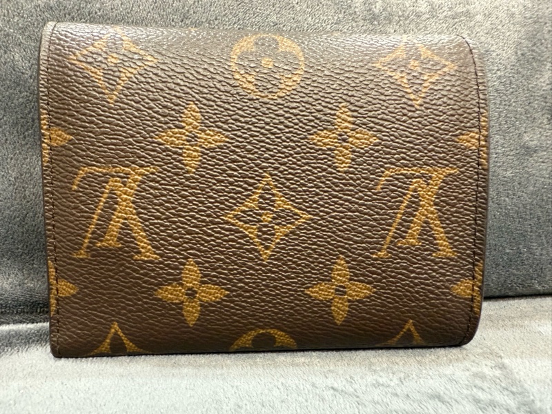 Louis Vuitton老花信封三折短夾-1