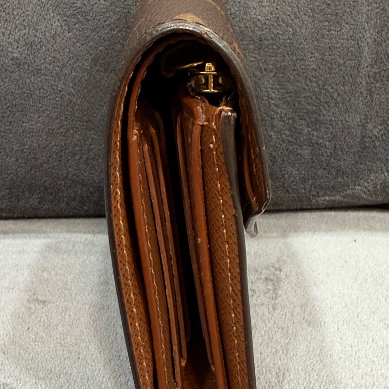 Louis Vuitton老花信封三折短夾-3