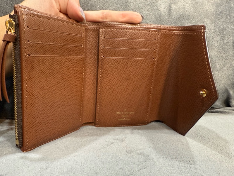 Louis Vuitton老花信封三折短夾-7