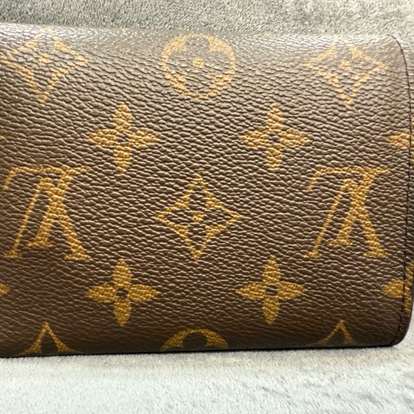 Louis Vuitton老花信封三折短夾-10