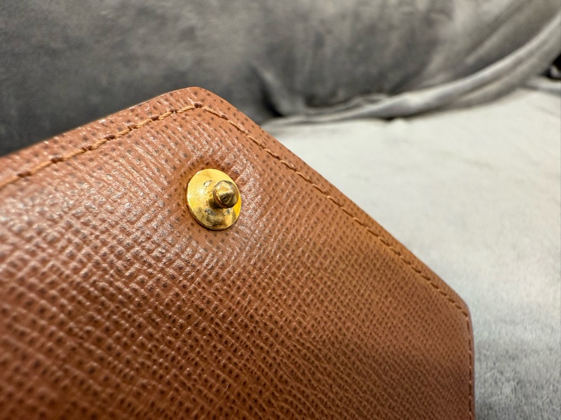 Louis Vuitton老花信封三折短夾-18