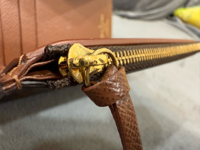 Louis Vuitton老花信封三折短夾-19