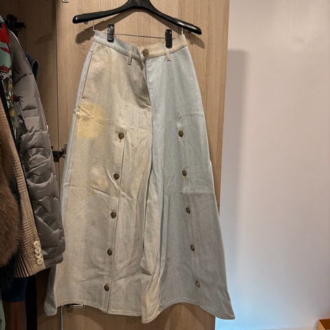 Chanel 宣染大喇叭寬褲