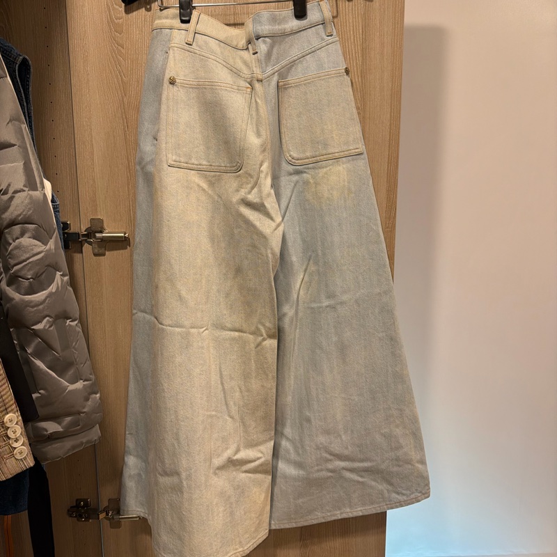 Chanel 宣染大喇叭寬褲-5