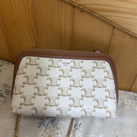 CELINE 老花小貝殼包🐚