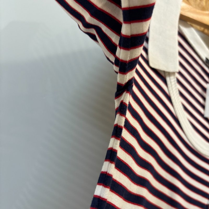 【美收精品】GUCCI 紅白藍條紋上衣 4-123【隔月月中將轉賣至日本 上架期限30天】-2